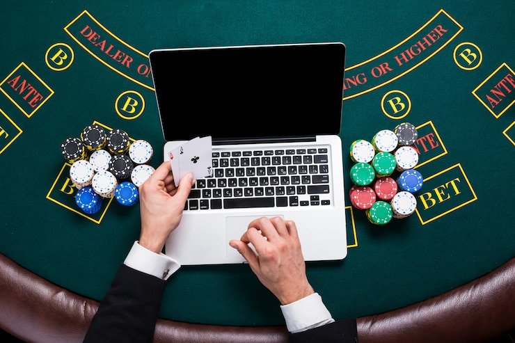 Live Baccarat table at batik77 login with professional dealer and multiple camera angles